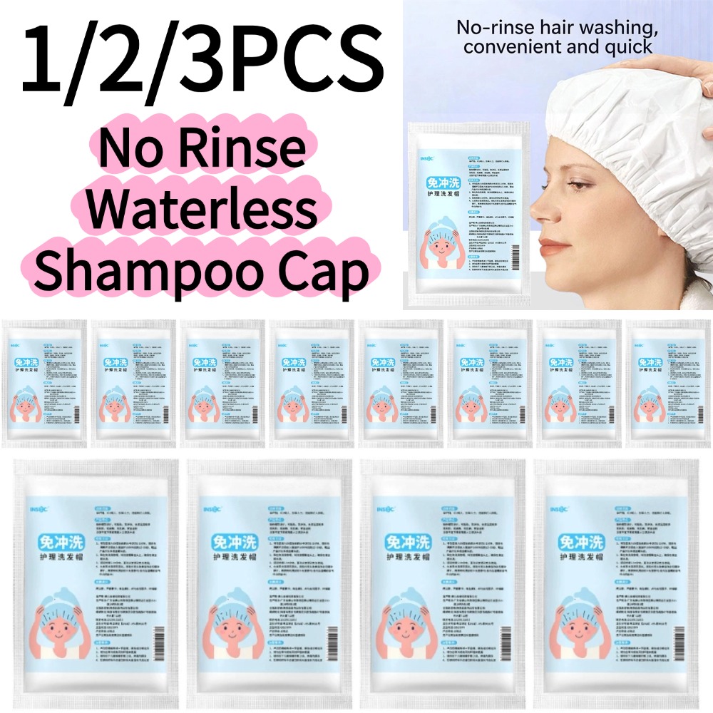 Travel Accessories Personalised - No Rinse Waterless Shampoo Cap Disposable