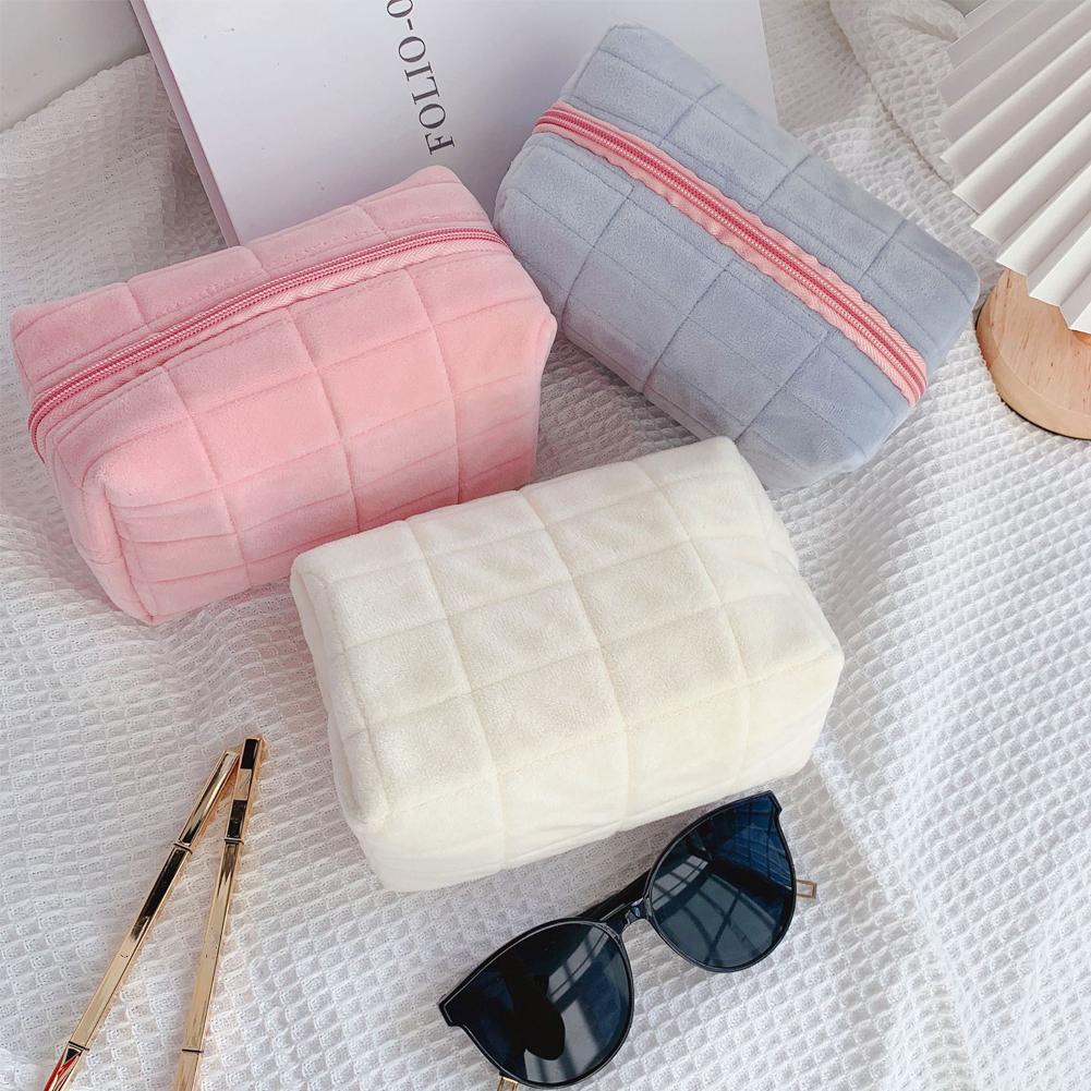 Travel Accessories Pillow - Cute Plush Makeup Bag For Women