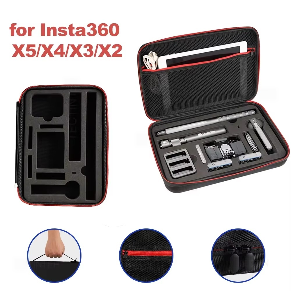 Travel Video Accessories - Box for Insta360 X5 X4 X3
