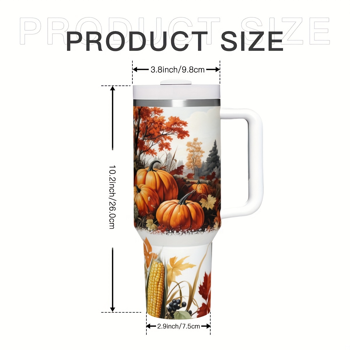 1pc 40oz Autumn Pumpkins Insul - đánh giá và giá Travel Accessories Ideas