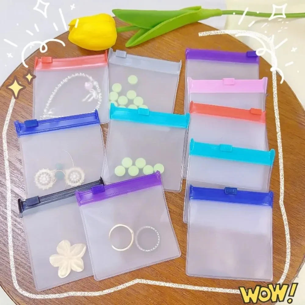 Mini Colorful Pill Dispenser B - đánh giá và giá Travel Ziplock Bags