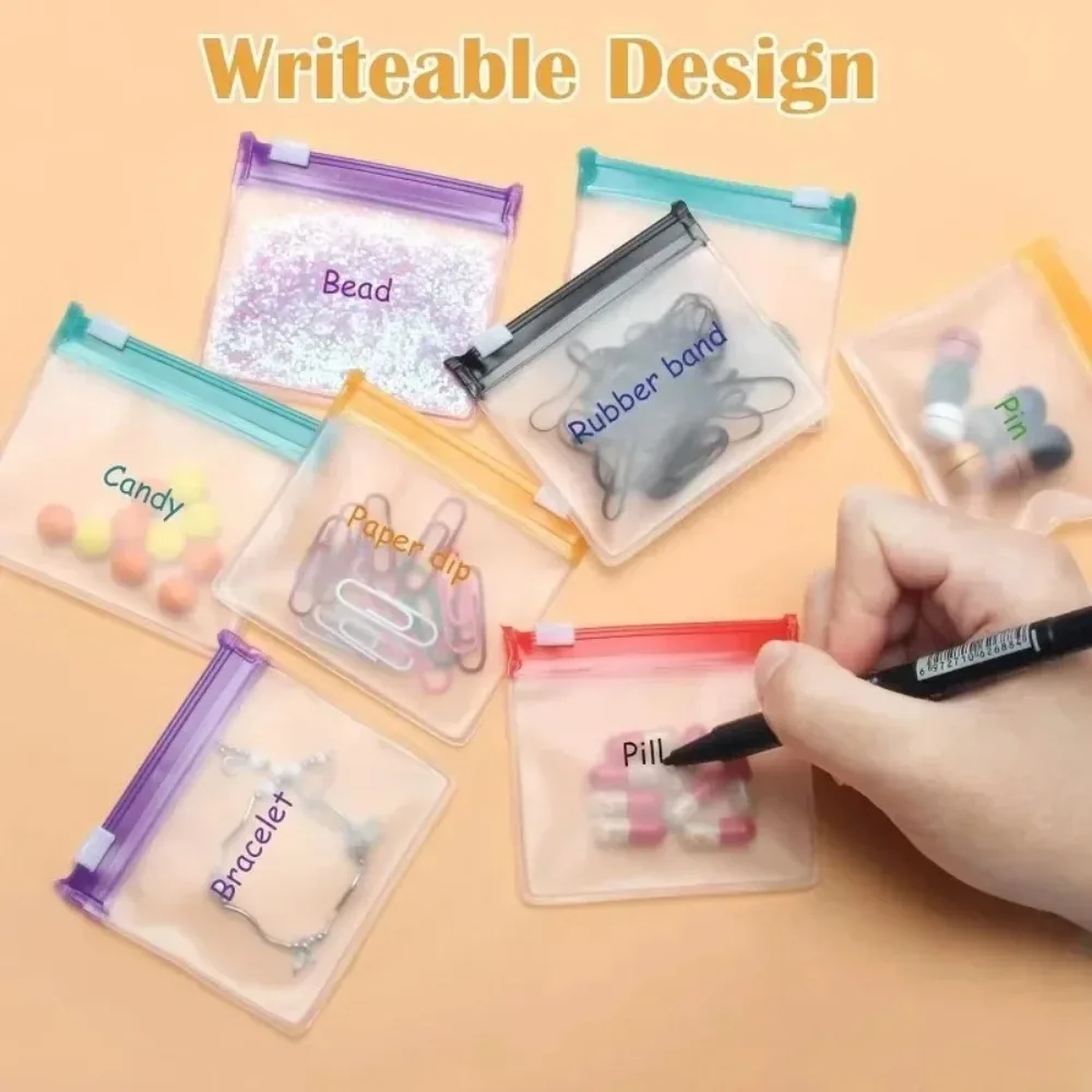 Mini Colorful Pill Dispenser B - đánh giá và giá Travel Ziplock Bags