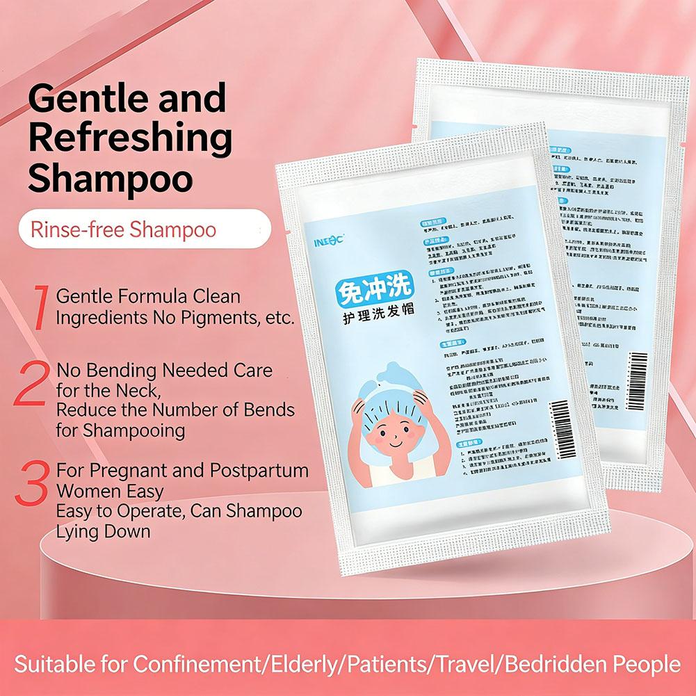 No Rinse Waterless Shampoo Cap - đánh giá và giá Travel Accessories Personalised