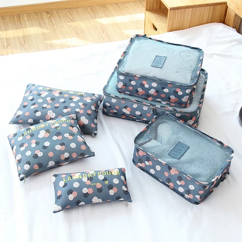 Large Six Piece Travel Storage - đánh giá và giá Travel Ziplock Bags