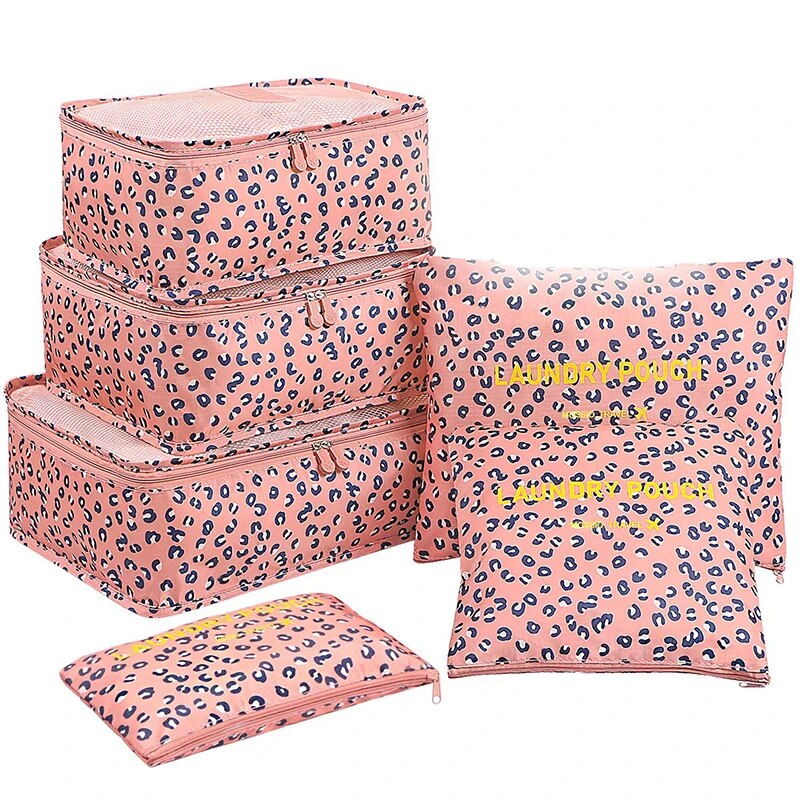 Large Six Piece Travel Storage - đánh giá và giá Travel Ziplock Bags