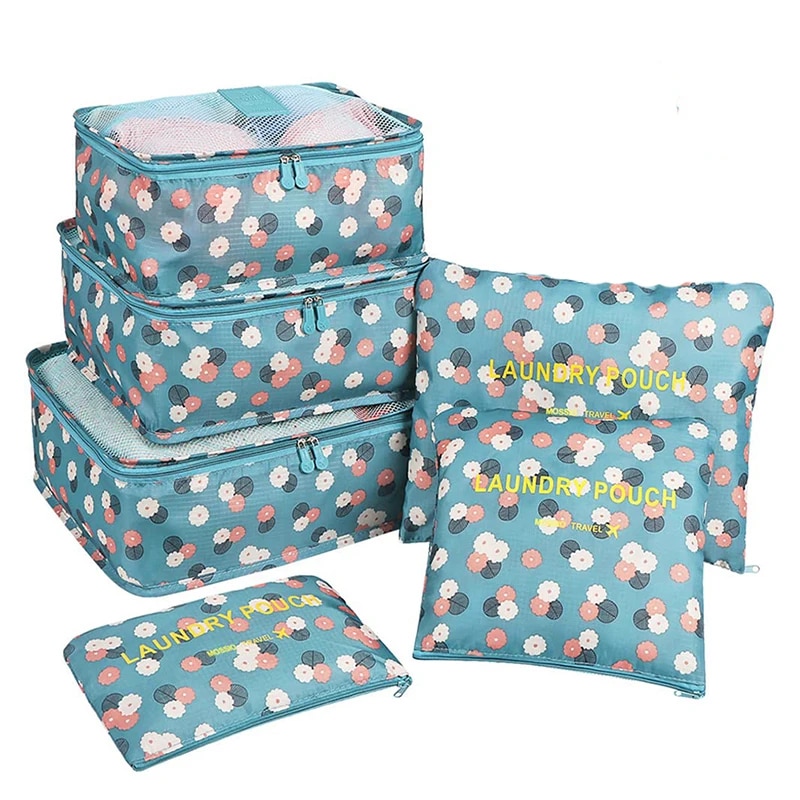 Large Six Piece Travel Storage - đánh giá và giá Travel Ziplock Bags