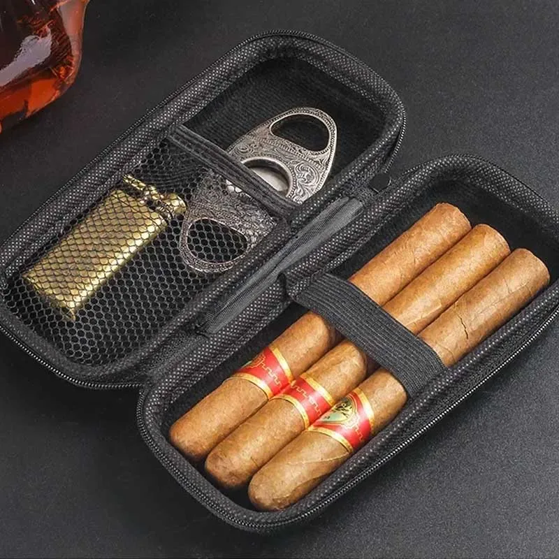Portable Cigar Case EVA Light  - đánh giá và giá Travel Accessories Deals