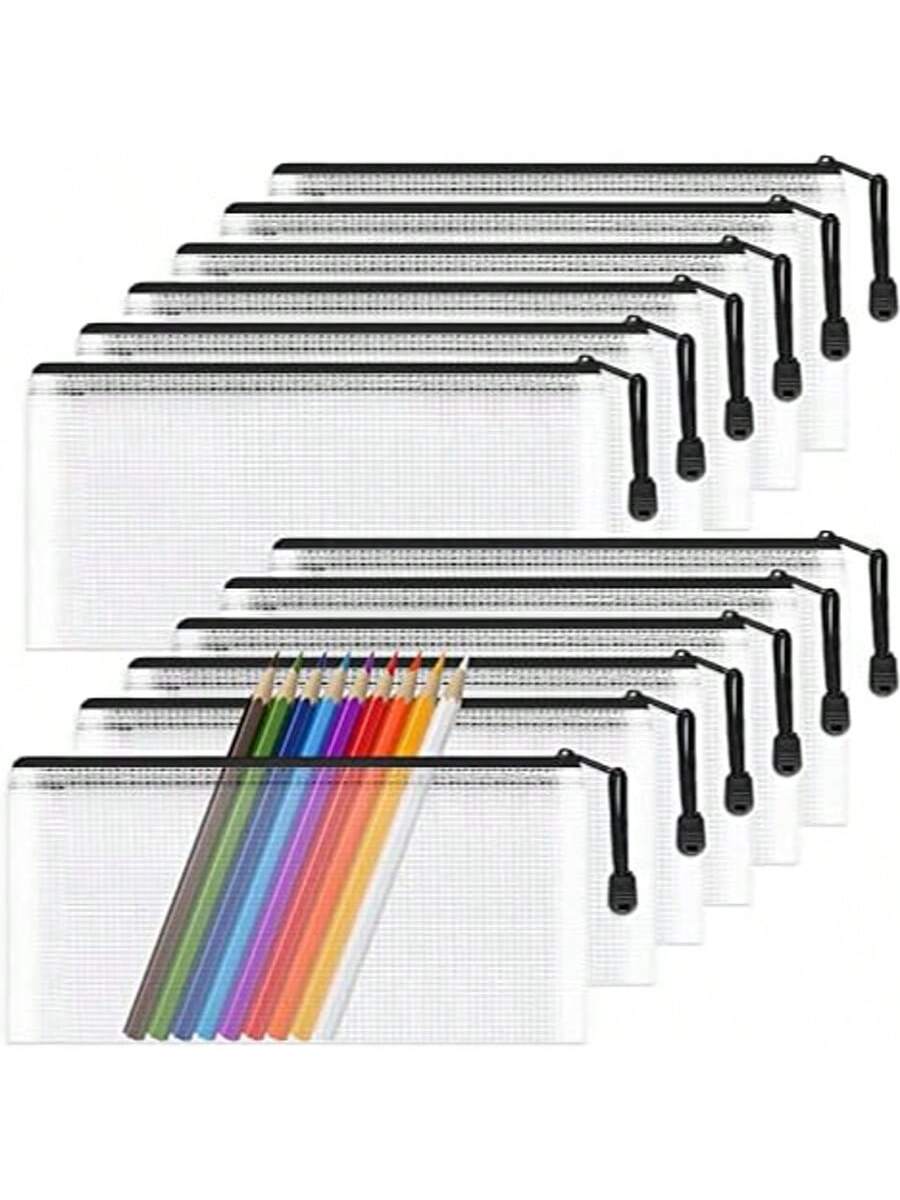 16/8/6/1/pcs White Mesh Zipper - đánh giá và giá Travel Ziplock Bags