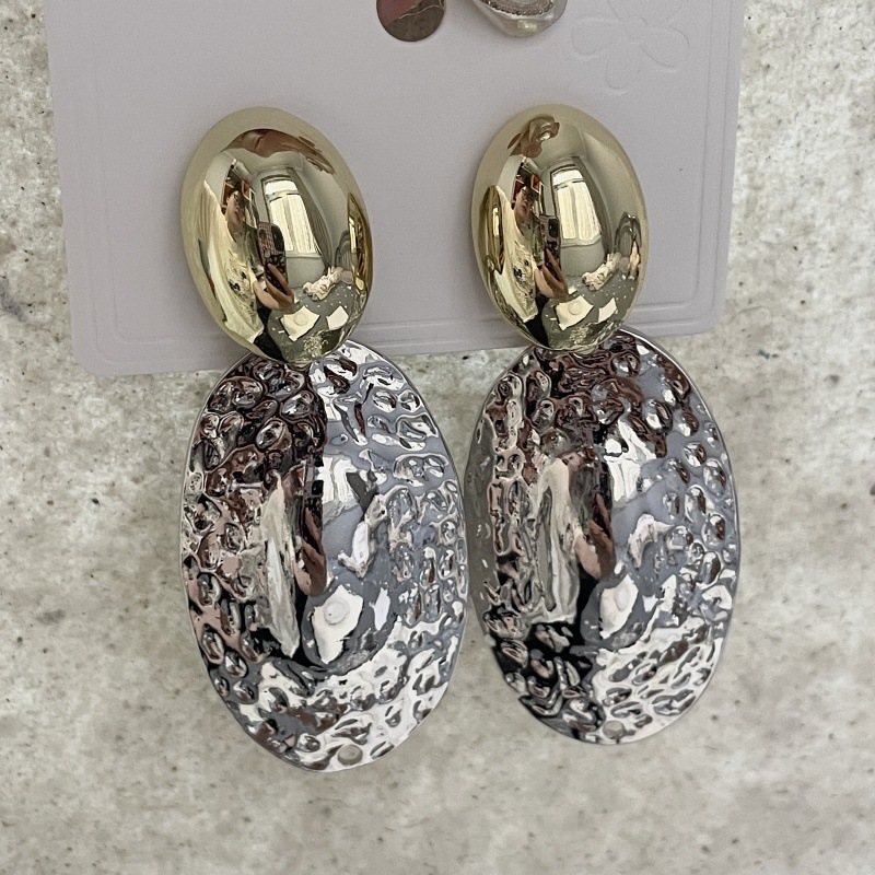 Metal Oval Drop Earrings for W - đánh giá và giá Travel Accessories Dropshipping