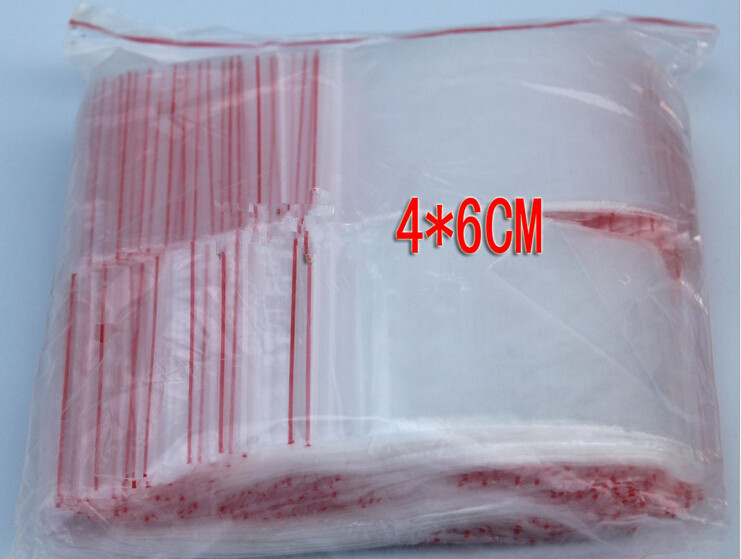 1000pcs 4x6cm pe transparent t - đánh giá và giá Travel Ziplock Bags
