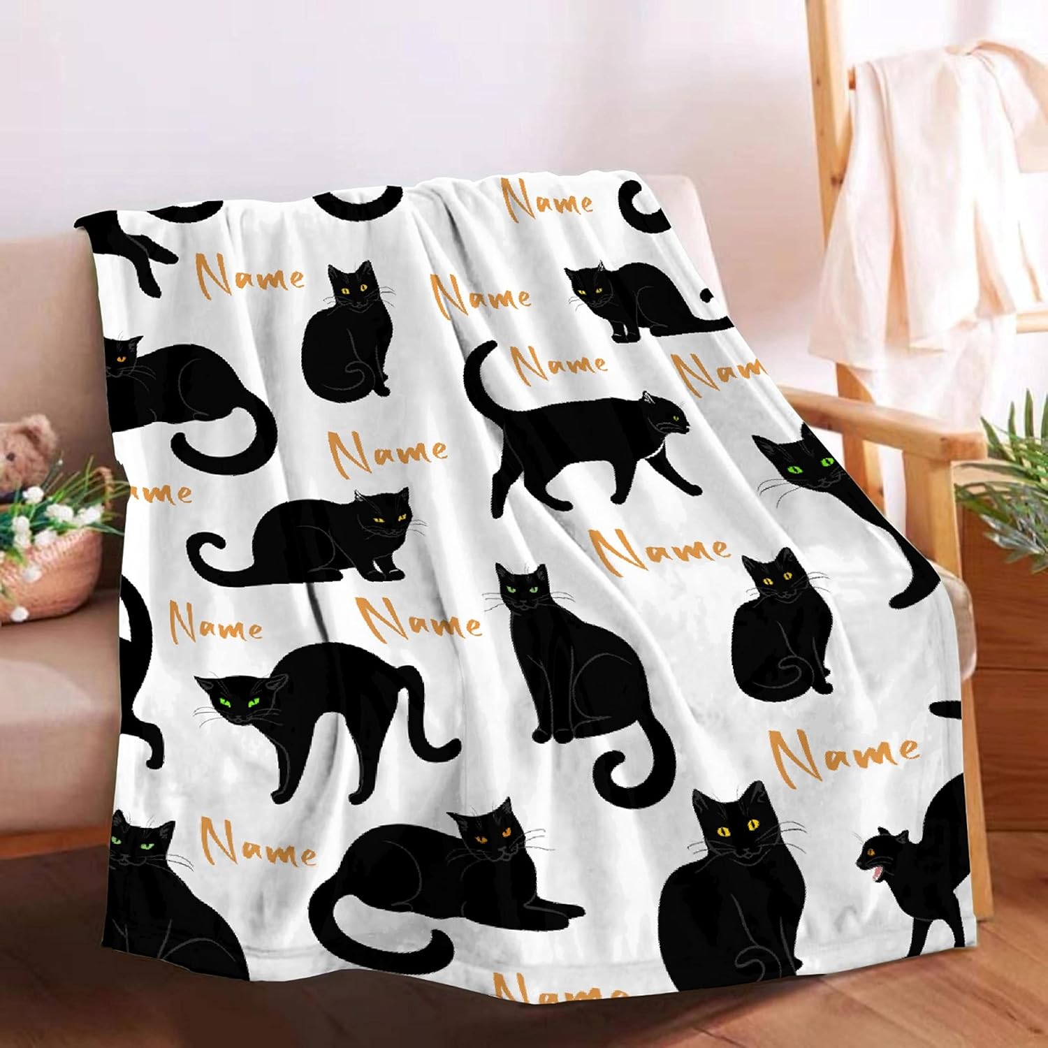 Cute Cat Print Throw Blanket P - đánh giá và giá Travel Accessories Ideas