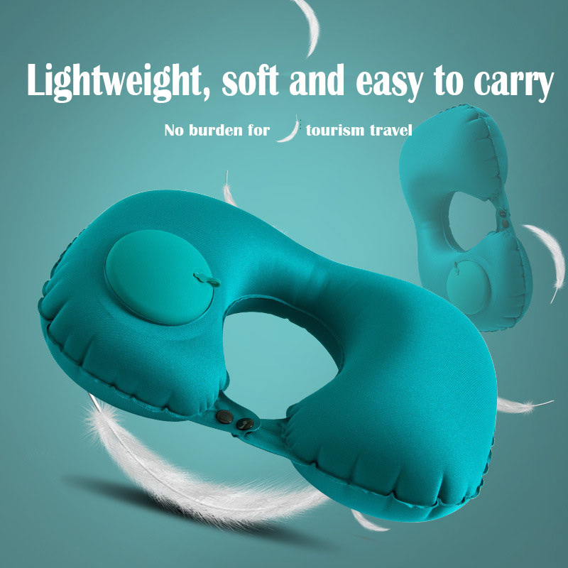 Portable Flocking Inflatable N - đánh giá và giá Travel Accessories Pillow