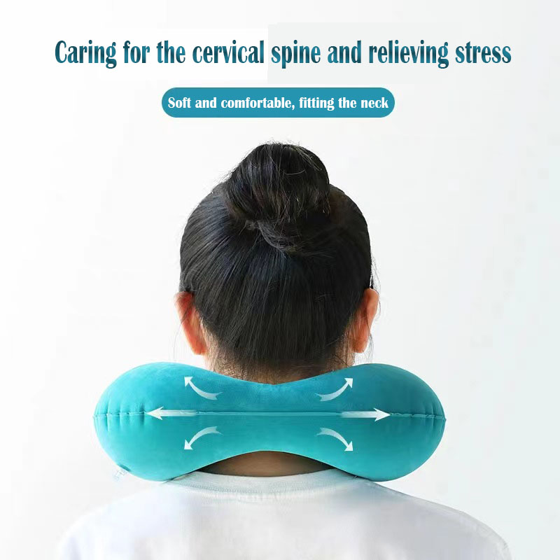 Portable Flocking Inflatable N - đánh giá và giá Travel Accessories Pillow