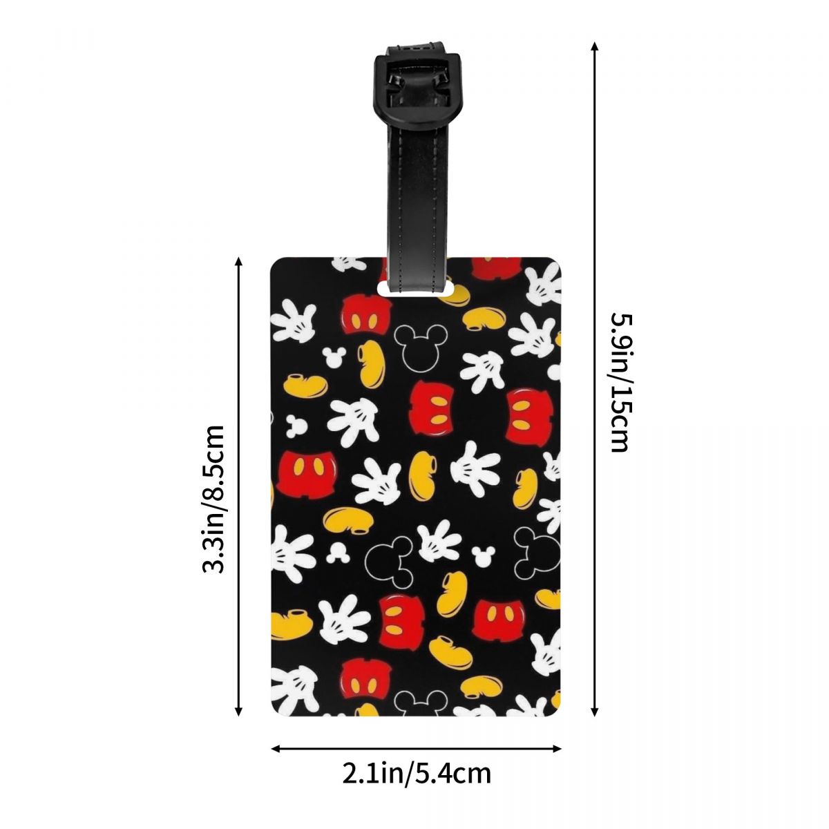 Custom M-Mouse  Luggage Tag fo - đánh giá và giá Travel Accessories Personalised