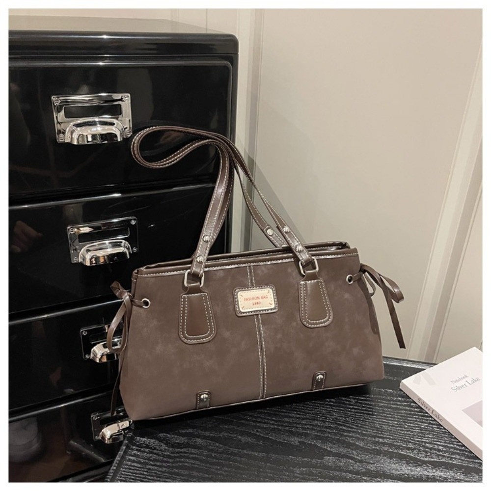 Versatile Faux Leather Tote Ba - đánh giá và giá Travel Ziplock Bags