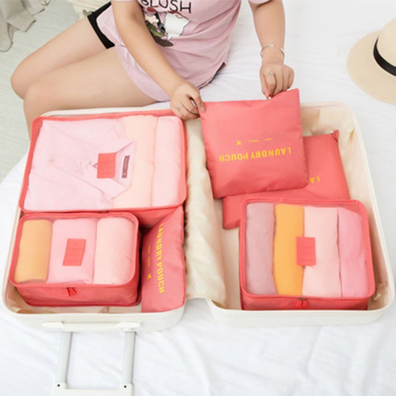 6PCS/set Storage bags and laun - đánh giá và giá Travel Ziplock Bags