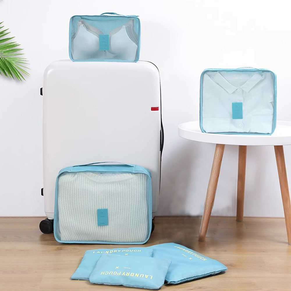 6PCS/set Storage bags and laun - đánh giá và giá Travel Ziplock Bags