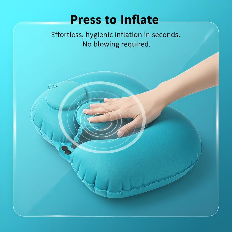 Travel Use Inflatable Neck Pil - đánh giá và giá Travel Accessories Pillow