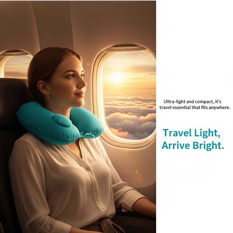 Travel Use Inflatable Neck Pil - đánh giá và giá Travel Accessories Pillow