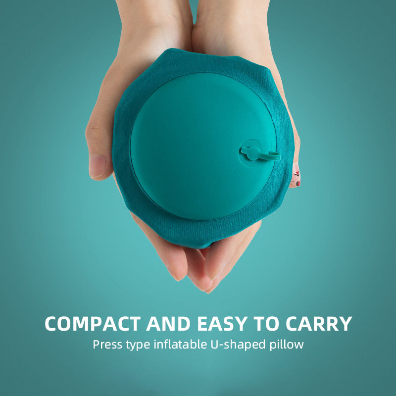 5 Colors Press Inflatable Pill - đánh giá và giá Travel Accessories Pillow