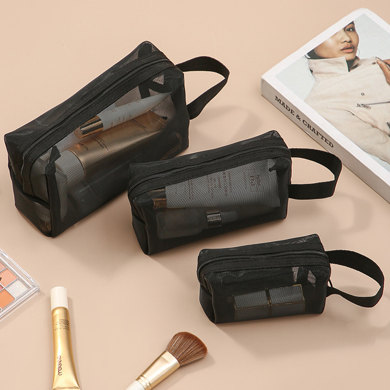 Black Layer Travel Cosmetic Ba - đánh giá và giá Travel Ziplock Bags