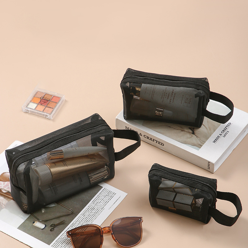 Black Layer Travel Cosmetic Ba - đánh giá và giá Travel Ziplock Bags
