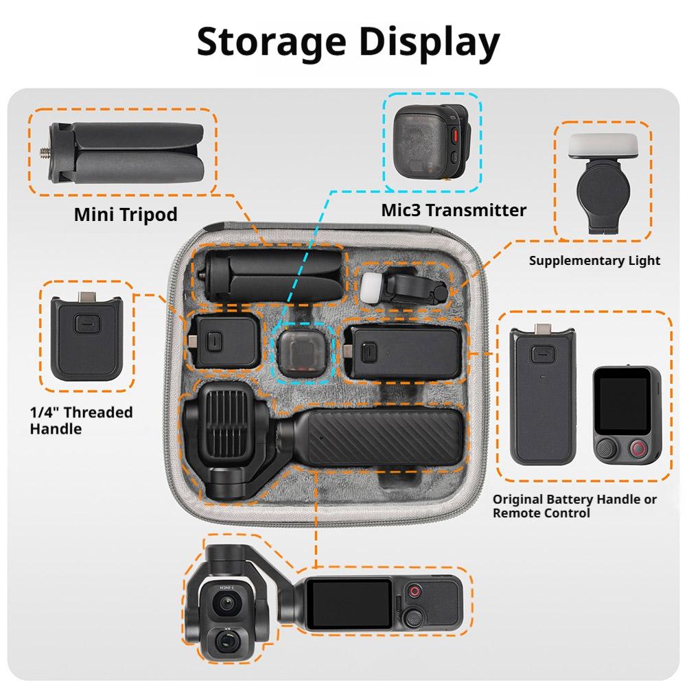 for dji Osmo Pocket 4P Carryin - đánh giá và giá Travel Accessories Dropshipping