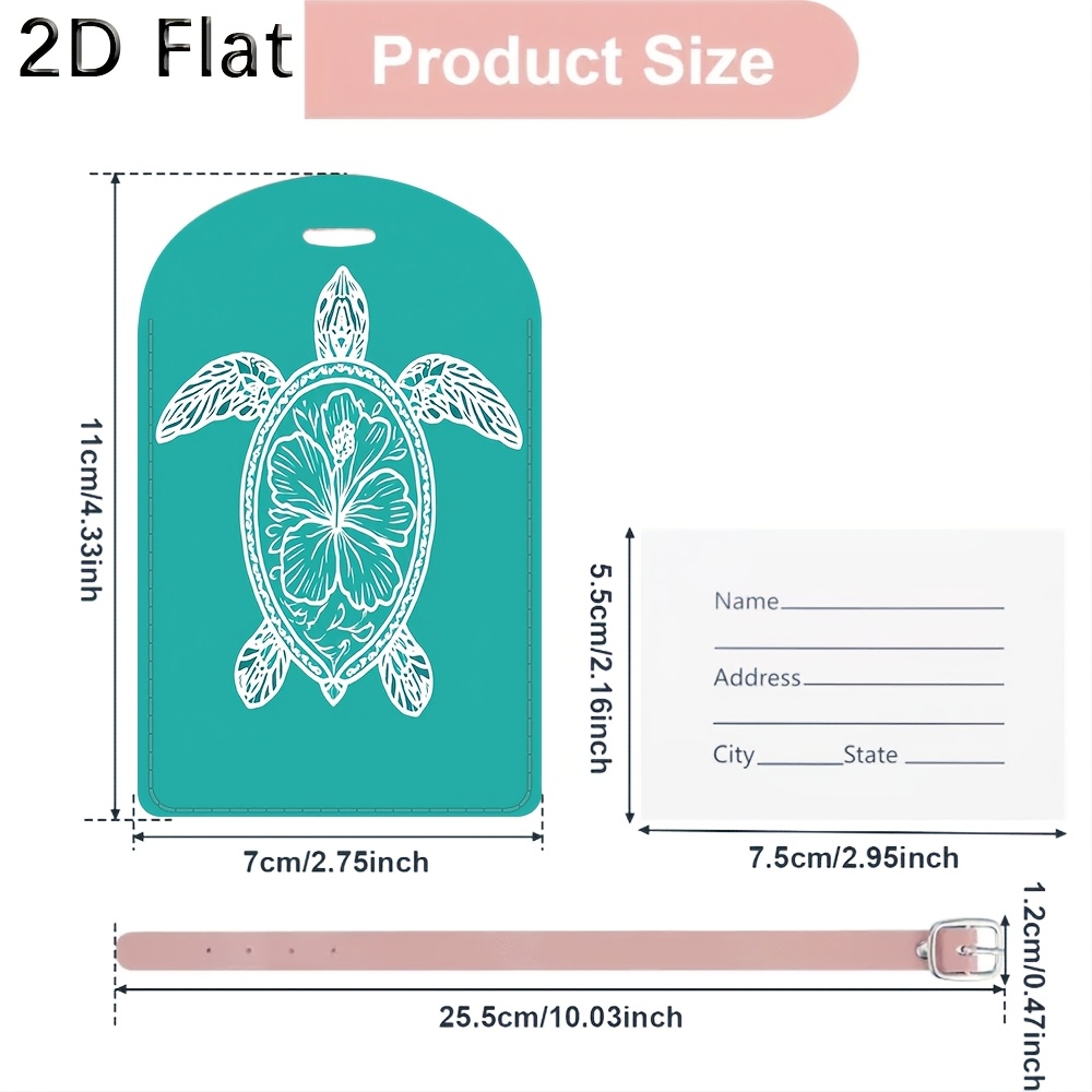 Travel Luggage Tag with Drawin - đánh giá và giá Travel Accessories Drawing