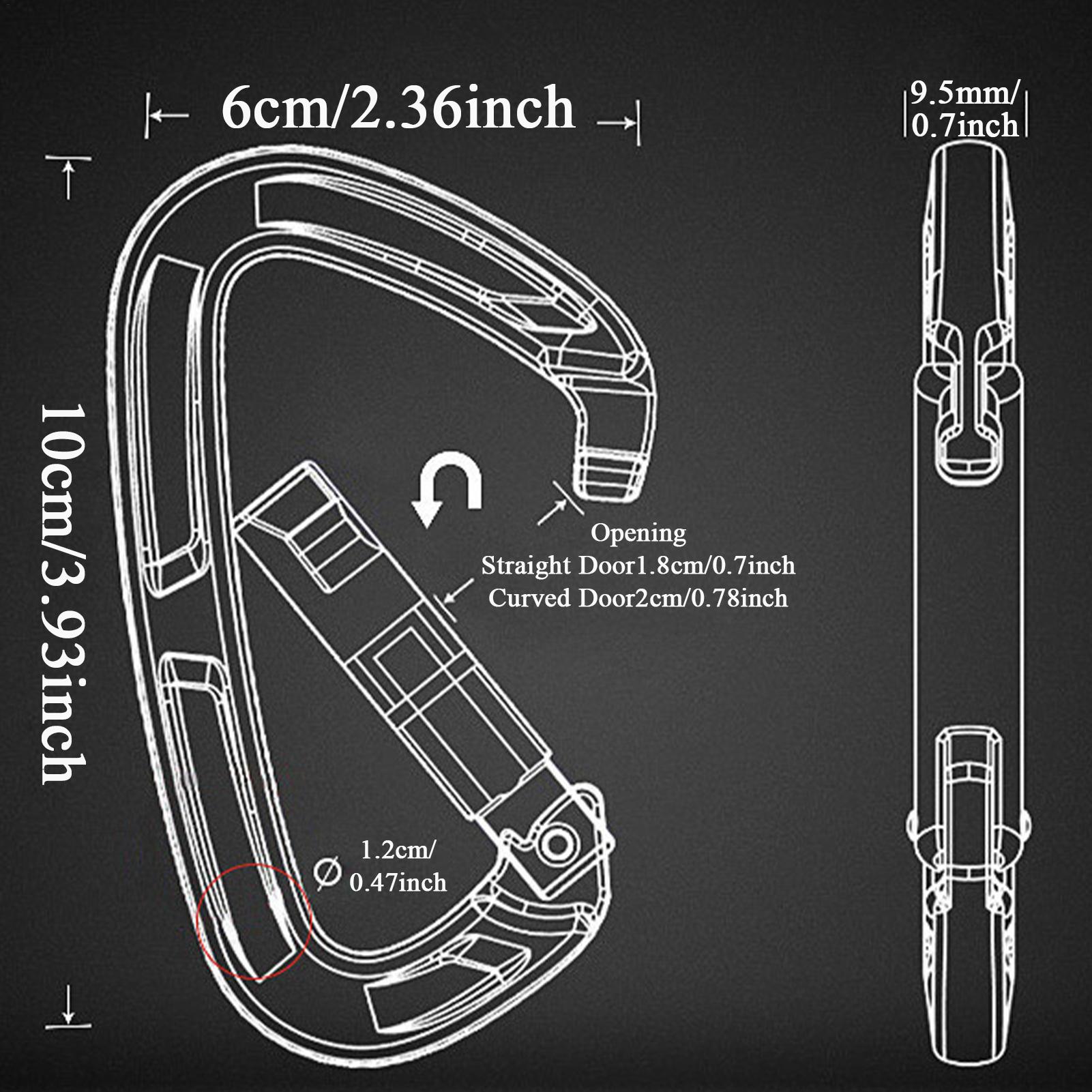 Quick Draw Carabiners Carabine - đánh giá và giá Travel Accessories Drawing