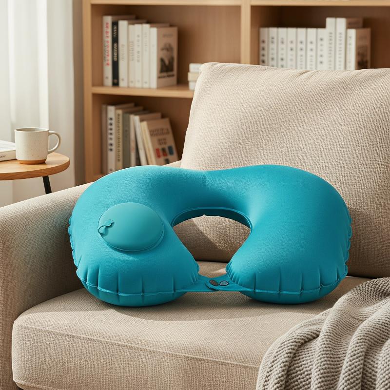 Flocking Inflatable Portable N - đánh giá và giá Travel Accessories Pillow