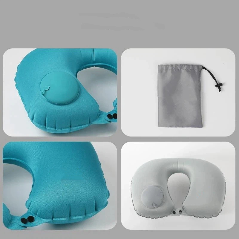 Flocking Inflatable Portable N - đánh giá và giá Travel Accessories Pillow